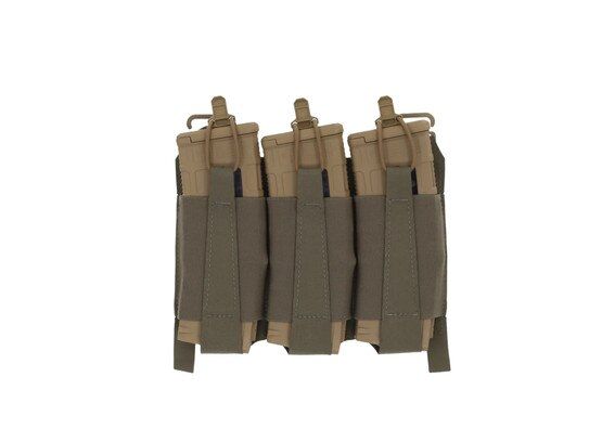Ferro Concepts ADAPT Tear Front Flap in Ranger Green uses G-hooks for attachment